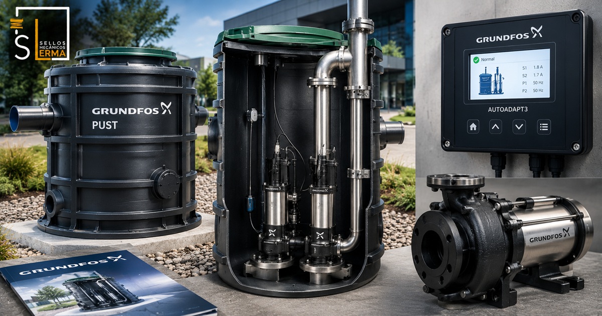 Estación de bombeo prefabricada Grundfos PUST siendo instalada enterrada en un predio en Guadalajara